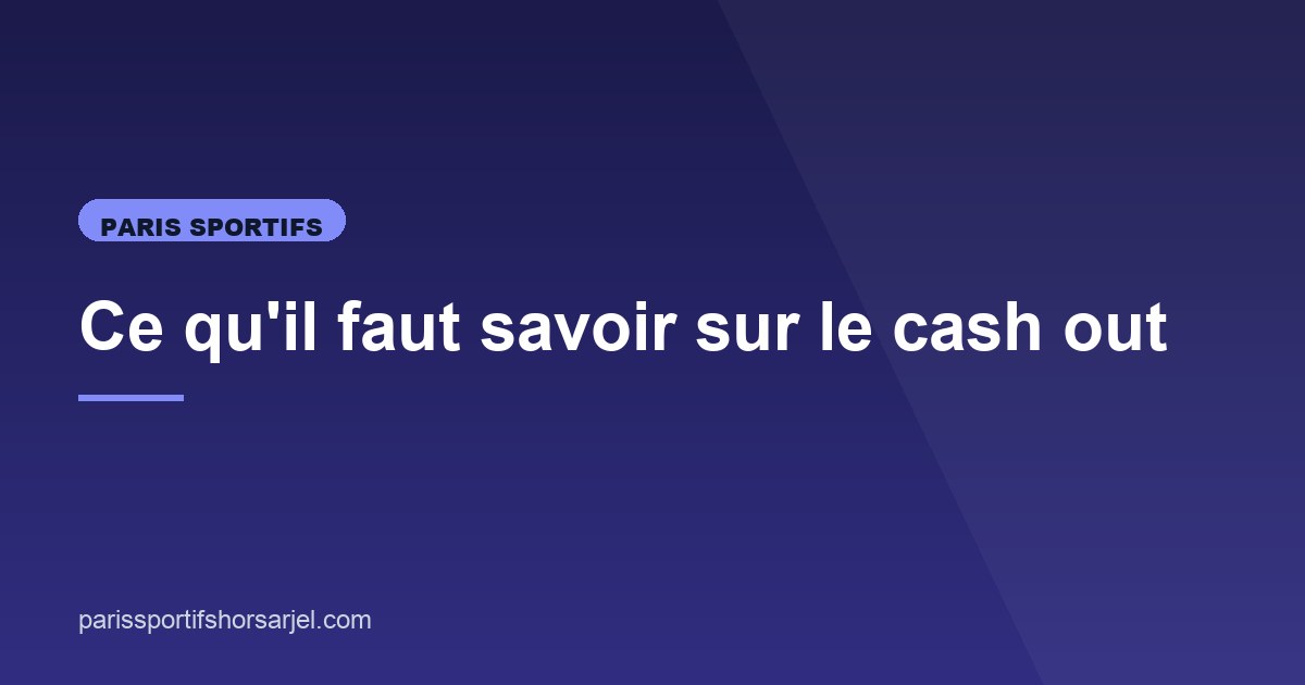 Illustration de l'article consacré au cash out