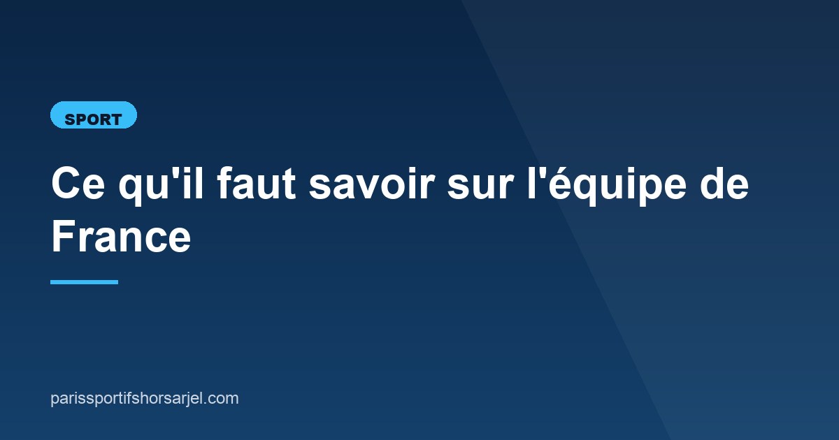 Illustration de l'article consacré à l'équipe de France de basket